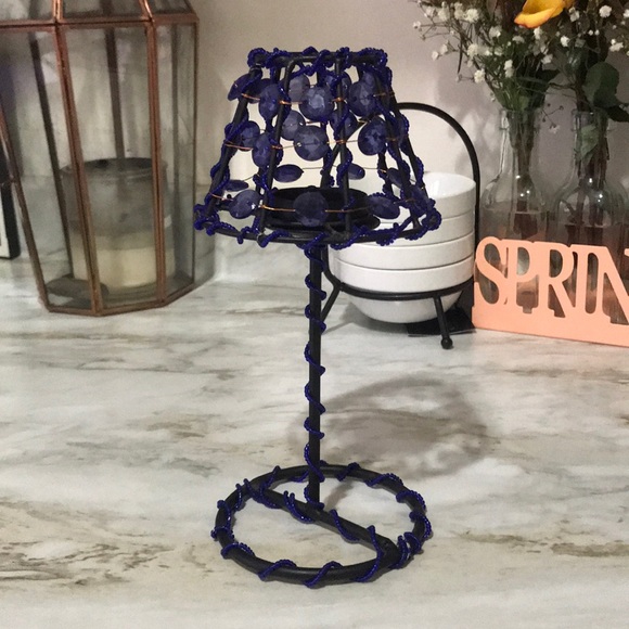 Accessories - Beaded lamp shade votive holder